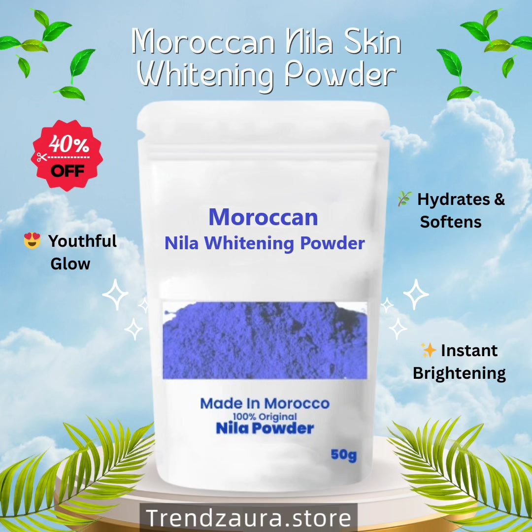 Moroccan Blue Beauty Powder | Skin Softning and Skin Whitening Cream